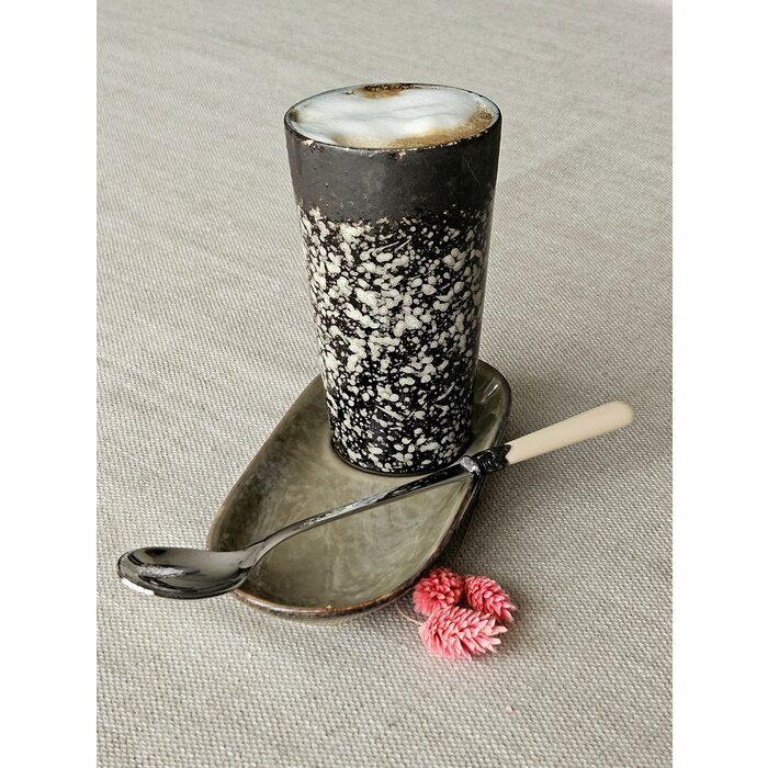 Cucharilla Larga / Cucharilla para Sorbete, Marfil (mate) 21,5 cm