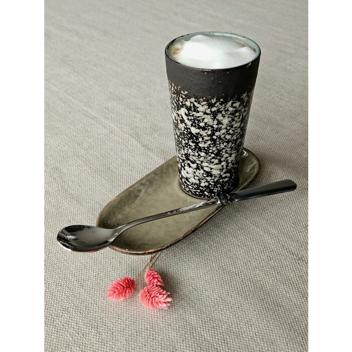 Cuillère Long Drink / Cuillère à Sorbet, Gris (nacré), 21,5 cm