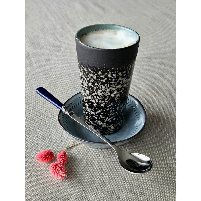 Cuillère Long Drink / Cuillère à Sorbet, Bleu sans Nácar (21,5 cm)