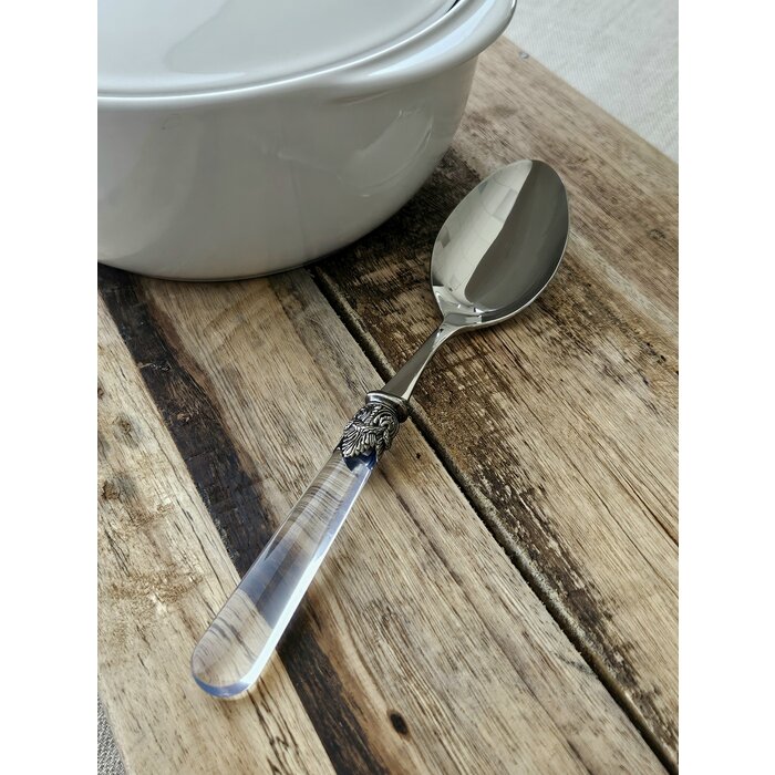 Opscheplepel, Transparant