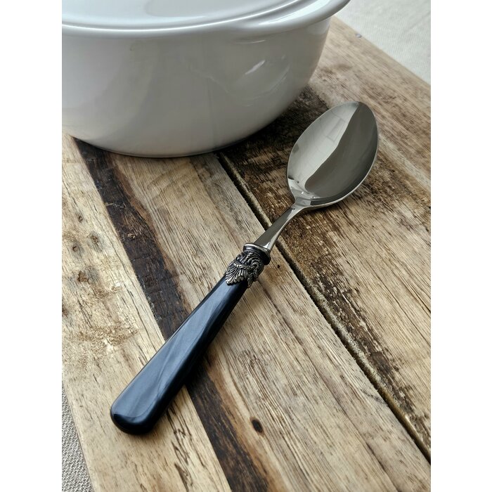 Cuchara para servir, Negro (brillo nácar)