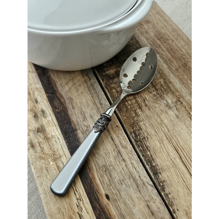 Cuillère à fentes, Gris (éclat nacré)