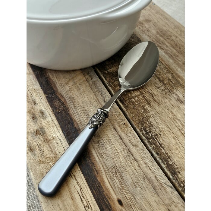 Cuchara para servir, Gris (brillo nácar)