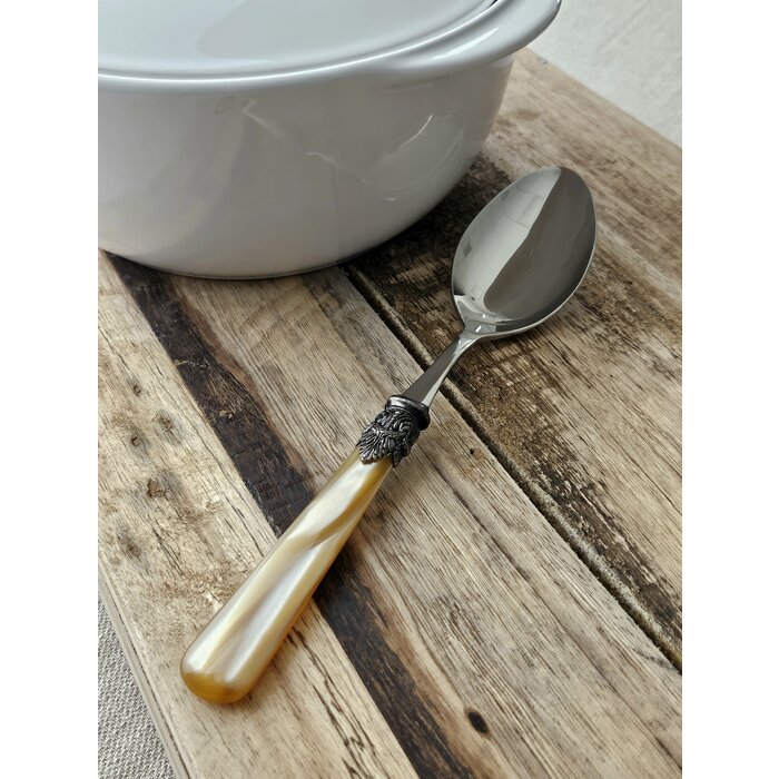 Opscheplepel, Honing (parelmoer)