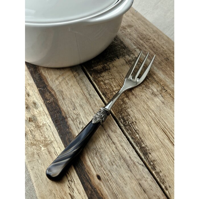 Fourchette de service, Marron (éclat nacré)
