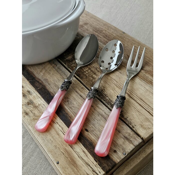 Cuchara para servir, Rosa (nácar)