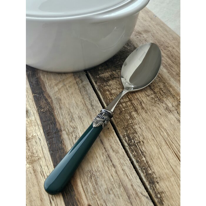 Servierlöffel, Grün (einfarbig)