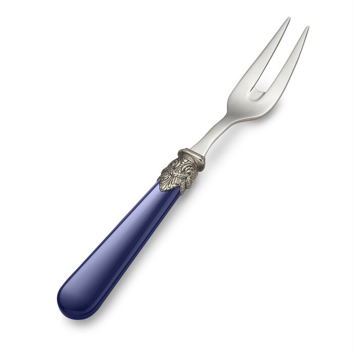 Meat fork, Blue (plain)