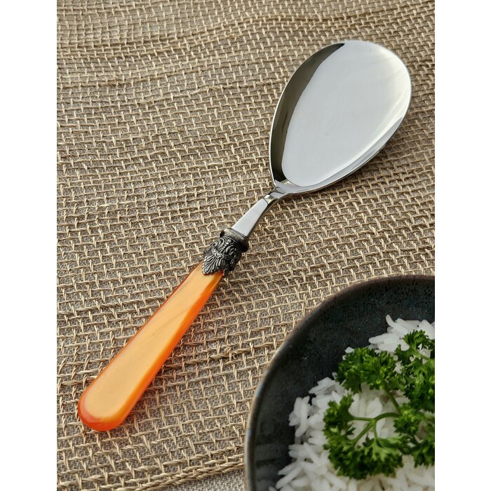 Rijstlepel, Oranje met Parelmoer