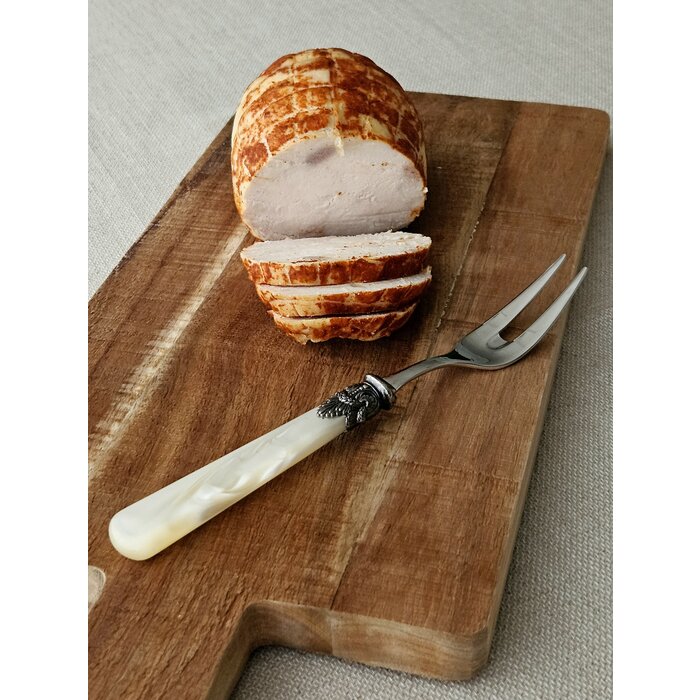 Tenedor para carne, Marfil (nácar)