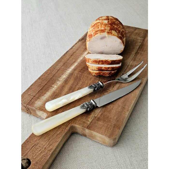 Meat fork, Ivory (mother-of-pearl)