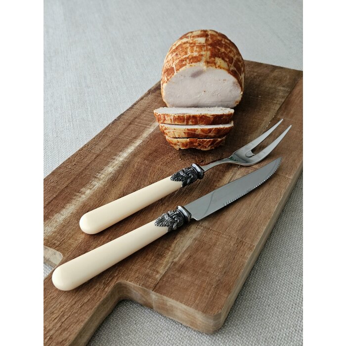 Steak Knife, Ivory (plain)