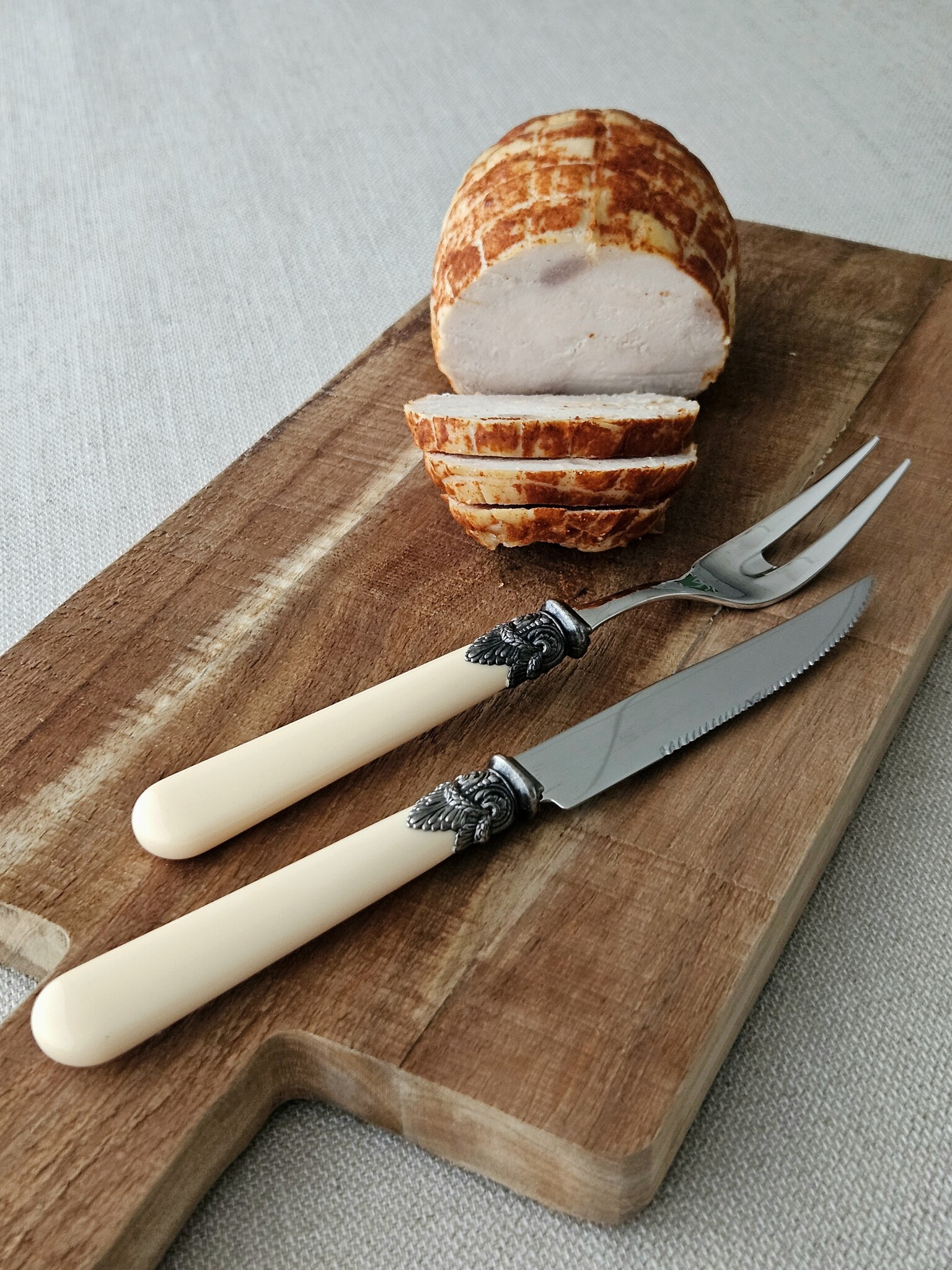 Steak Knife, Ivory (matte)