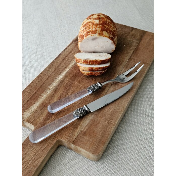Tenedor para carne, Transparente