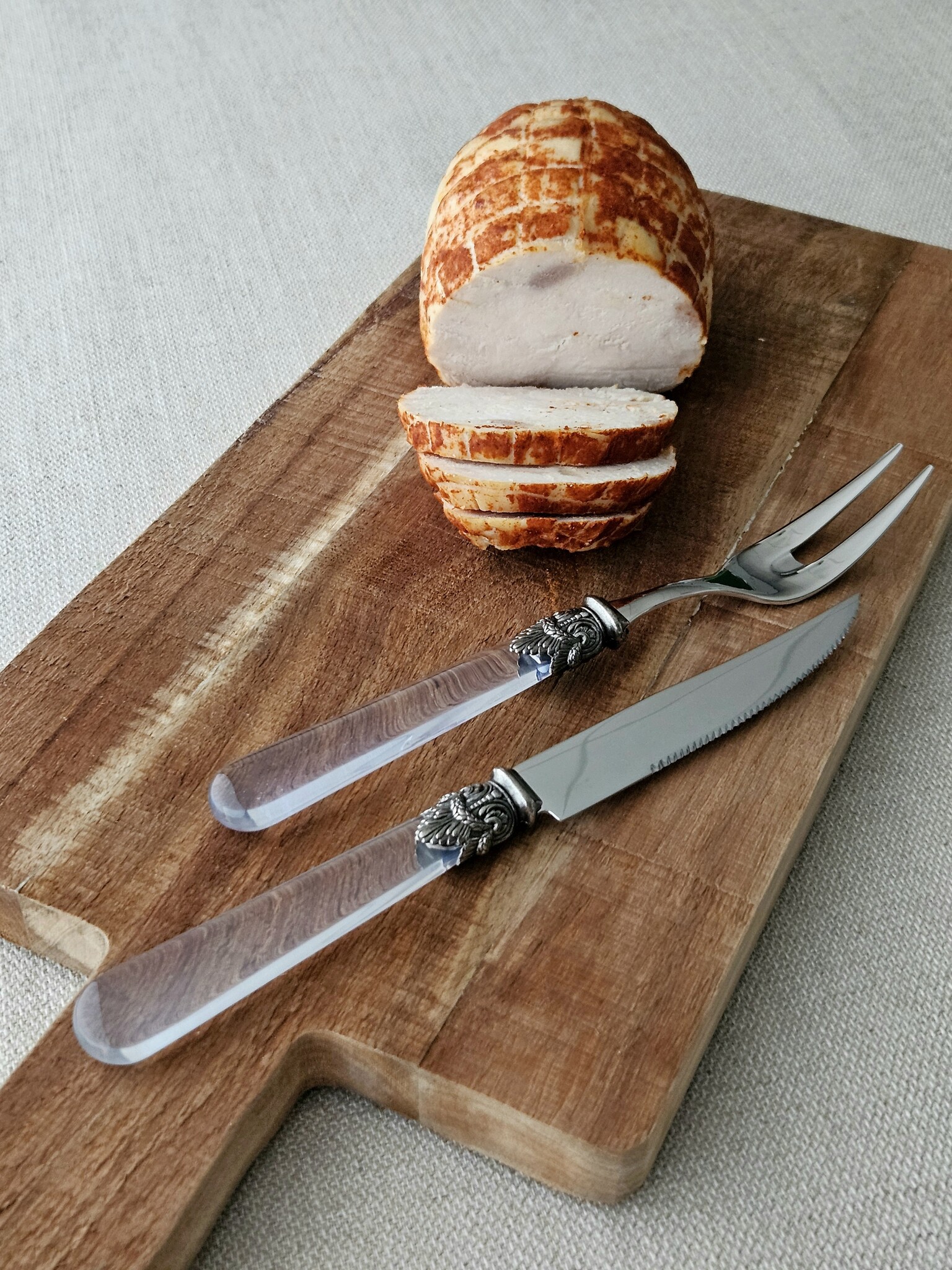 Couteau à Steak, Transparent