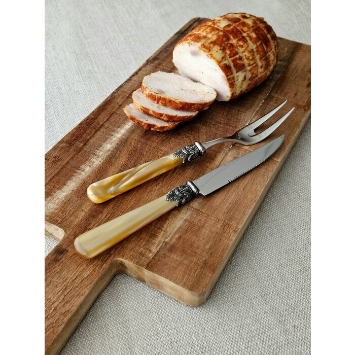 Couteau à Steak, Miel Or (nacré)