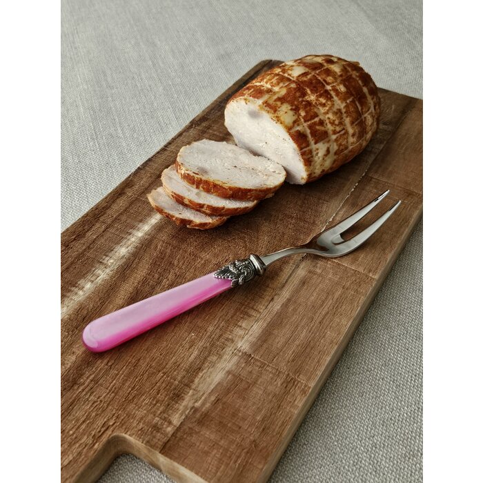 Tenedor para carne, Fucsia (brillo nácar)