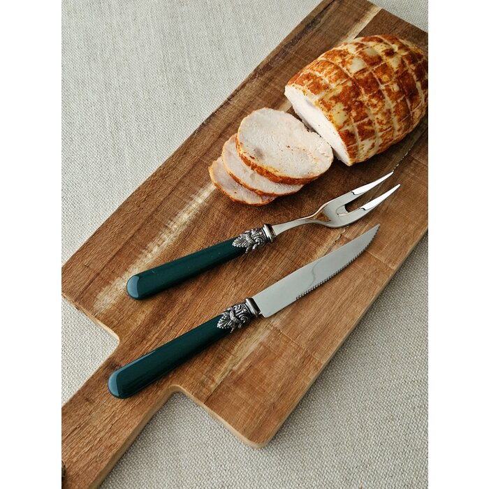 Cuchillo para Carne, Verde (mate)
