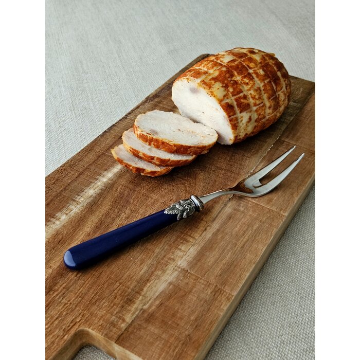 Meat fork, Blue (matte)