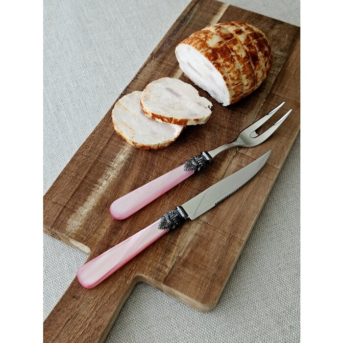 Cuchillo para Carne, Rosa (nácar)