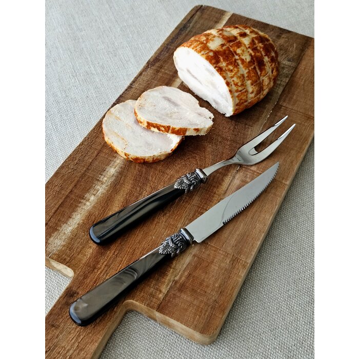 Couteau à Steak, Marron (éclat nacré)