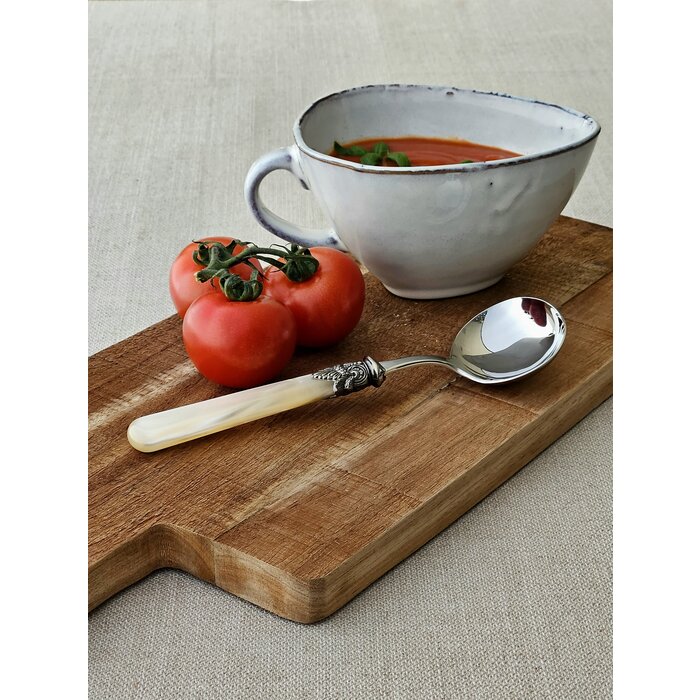 Gravy ladle, Ivory (mother-of-pearl)