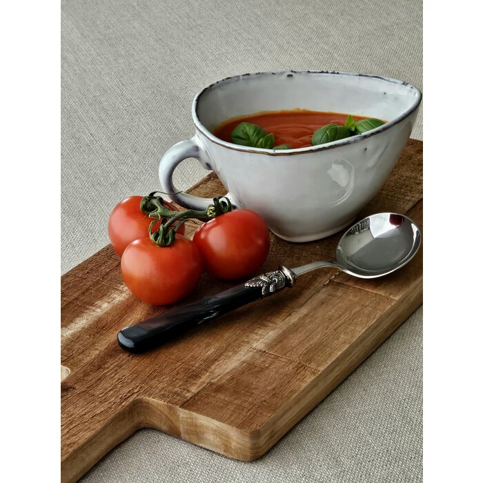 Gravy ladle, Black (mother-of-pearl)