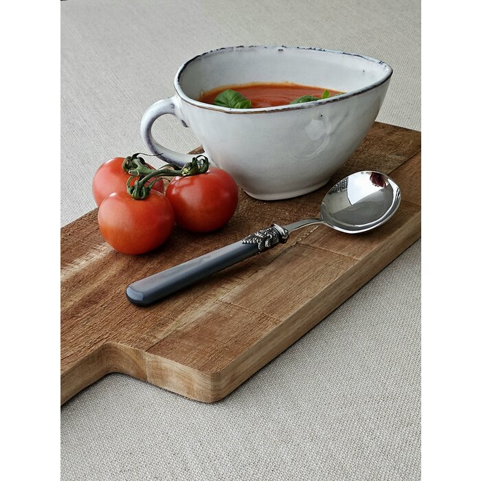 Gravy ladle, Gray (mother-of-pearl sheen)