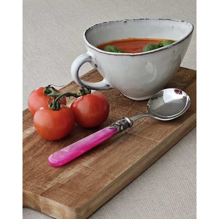Gravy ladle, Fuchsia (mother-of-pearl)