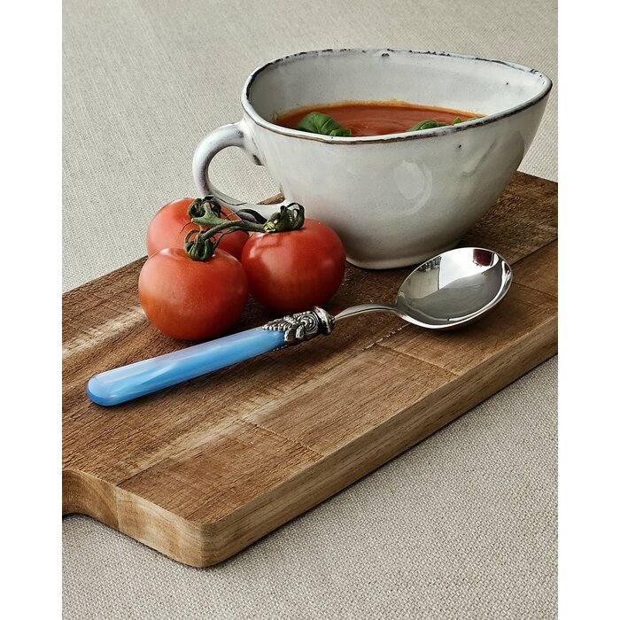 Cuchara salsera, Azul Claro (brillo nácar)