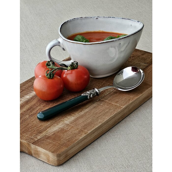 Gravy ladle, Green (matte)