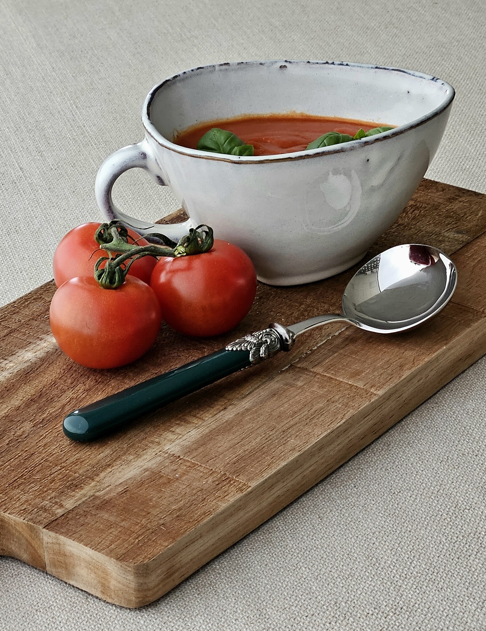 Cuchara salsera, Verde (liso)