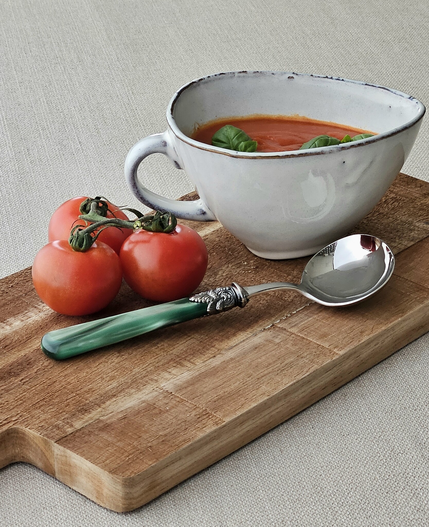 Cuillère à sauce, Vert (éclat nacré)