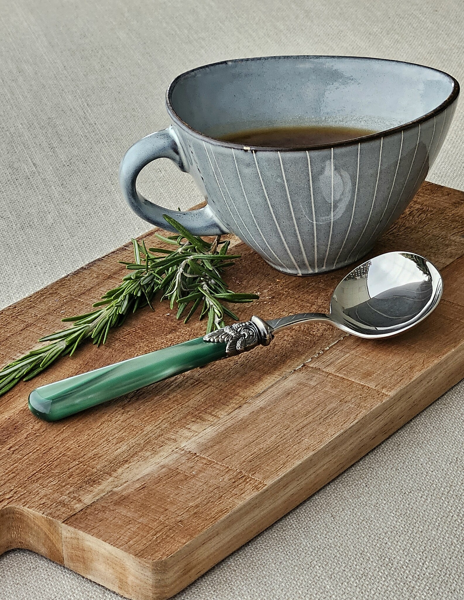 Saucenlöffel, Grün (perlmuttglanz)