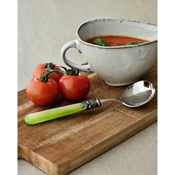 Gravy ladle, Light Green (mother-of-pearl sheen)