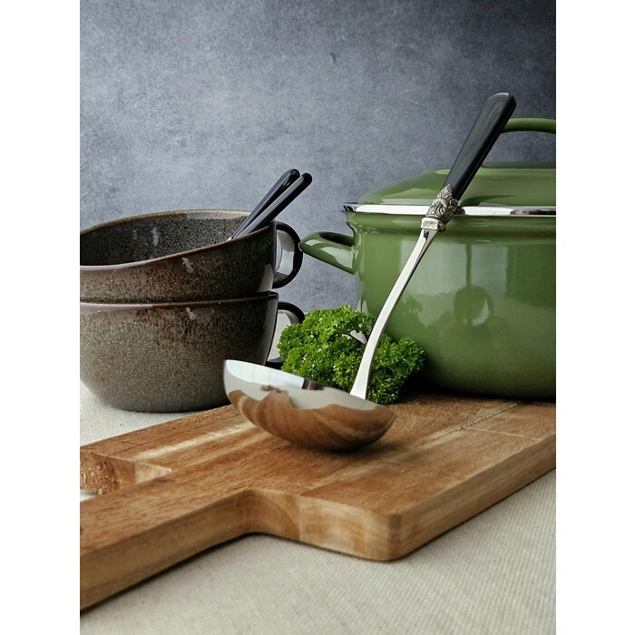 Soeplepel, Zwart (parelmoer), EME Napoleon