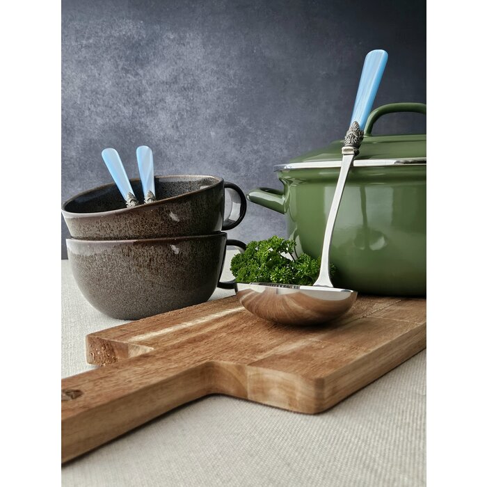 Soeplepel, Lichtblauw (parelmoer), EME Napoleon