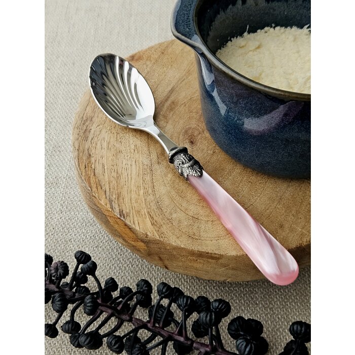 Cuchara para queso, Rosa (brillo nácar)