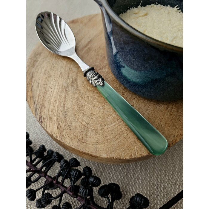 Cuchara para queso, Verde (brillo nácar)