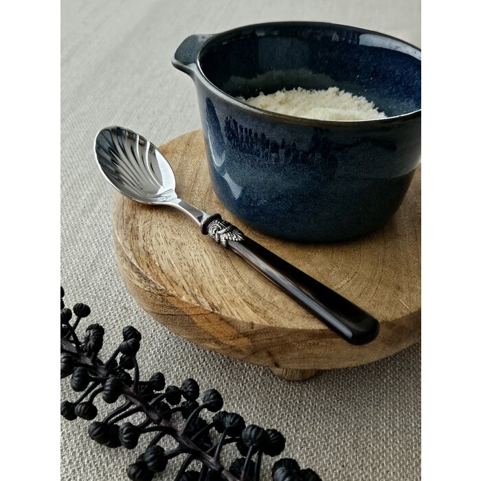 Cuchara para queso, Márron (brillo nácar)