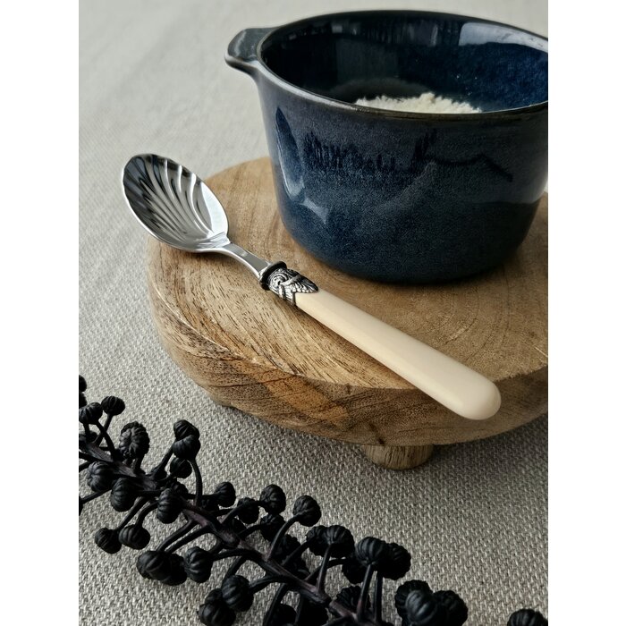 Cuchara para queso, Marfil (mate)