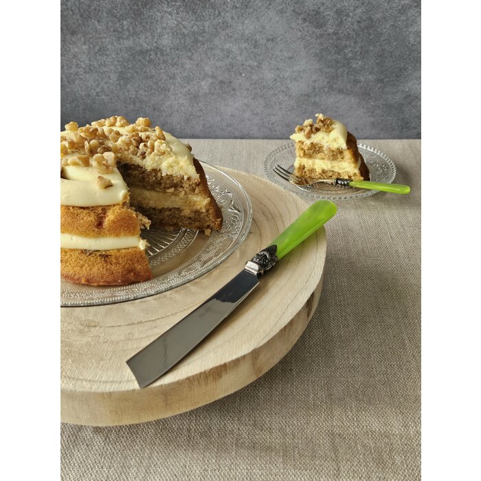 Cuchillo para tarta, Verde Claro (nácar)