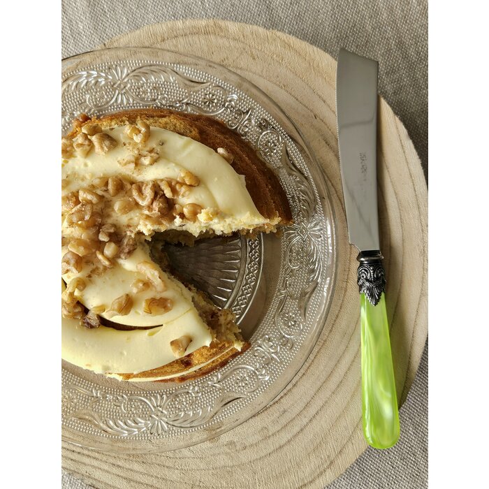 Cuchillo para tarta, Verde Claro (brillo nácar)