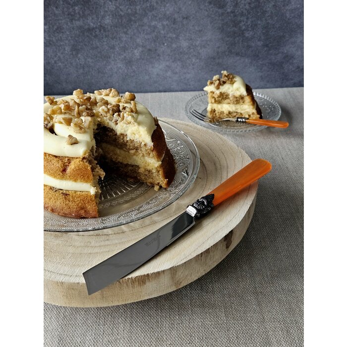Cuchillo para tarta, Naranja (nácar)