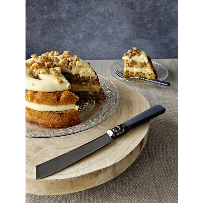 Cake knife, Gray (mother-of-pearl)