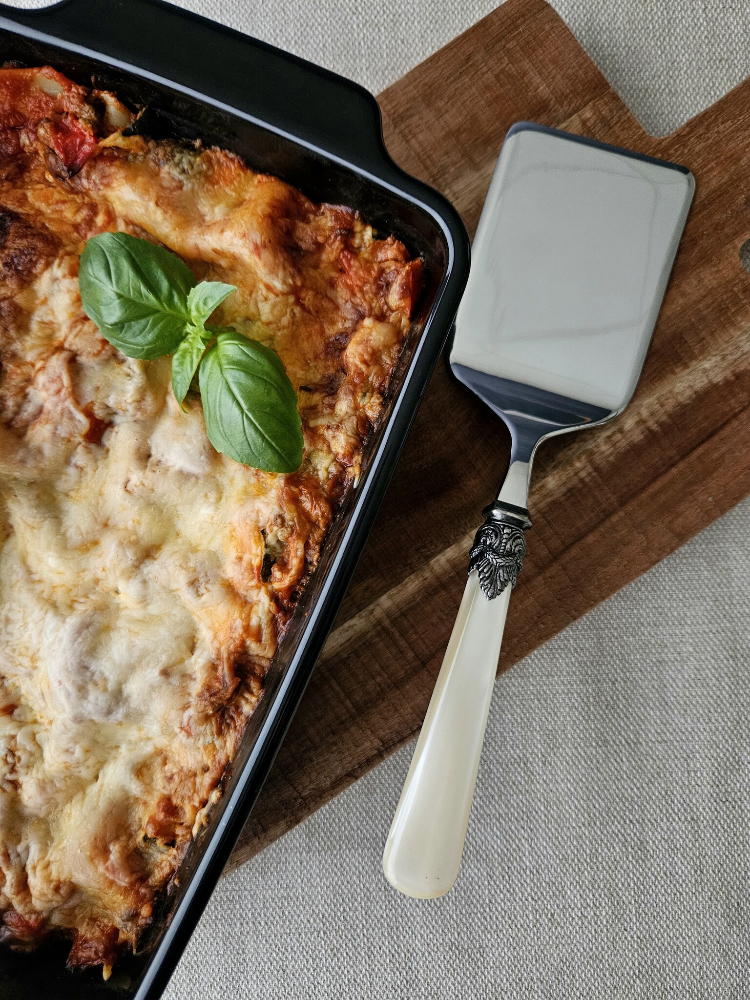 Pelle à lasagne, Ivoire (éclat nacré)