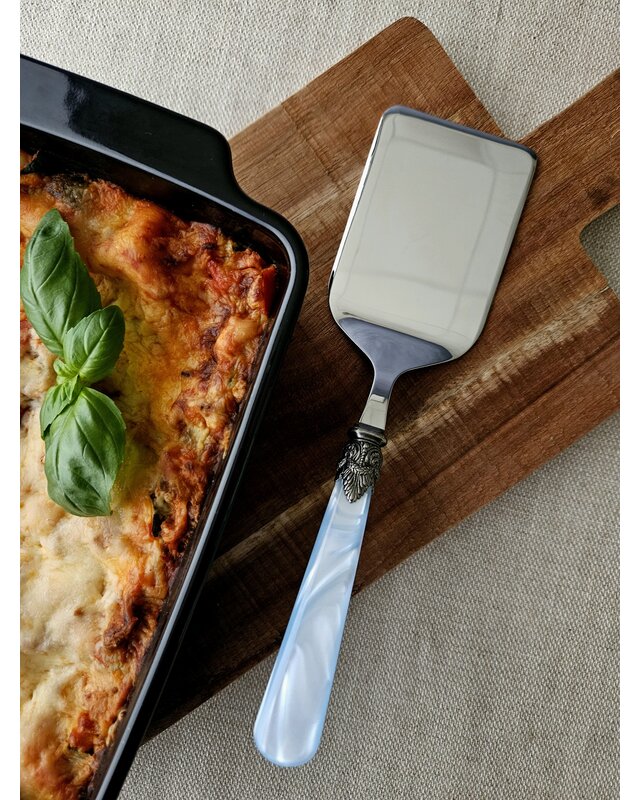 Lasagneschep, lichtblauw (parelmoer), EME Napoleon
