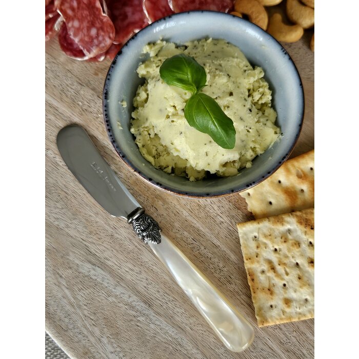 Buttermesser klein, Elfenbein (perlmutt), EME Napoleon