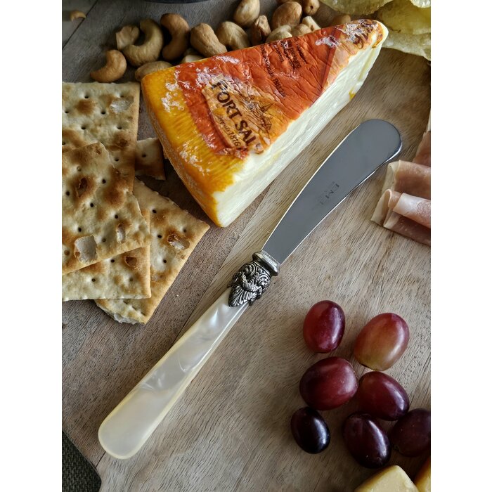 Botermes, Ivoor (parelmoerglans), 18 cm