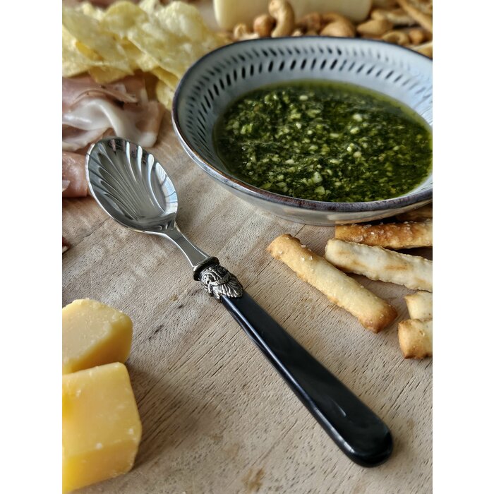 Cuillère à fromage, Noir (éclat nacré)